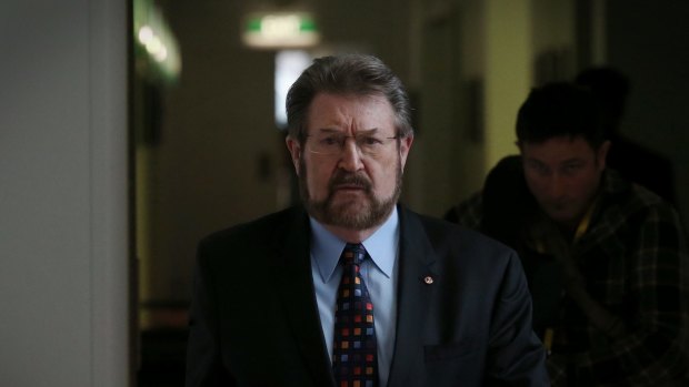 Derryn Hinch was elected to the Senate in 2016.