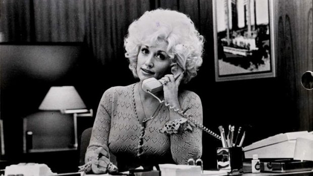 Working girl: Dolly Parton in the 1980 movie <i>9 to 5</i>.