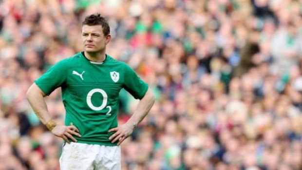 Last hurrah: Brian O'Driscoll looks to end his international career with a Six Nations title.