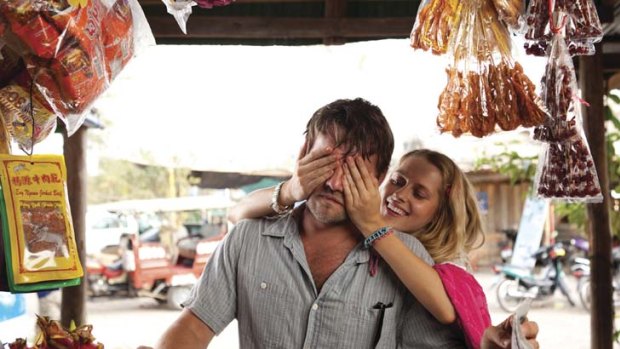 Calm before the storm &#8230; Joel Edgerton and Teresa Palmer have a wild night in Cambodia which takes a strange turn after her boyfriend disappears.