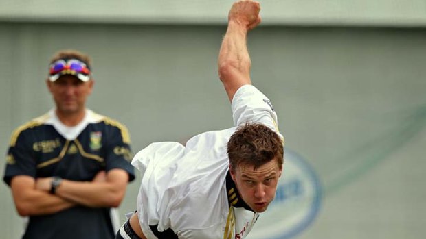 Towering challenge: Morne Morkel will have the Australians on their toes.
