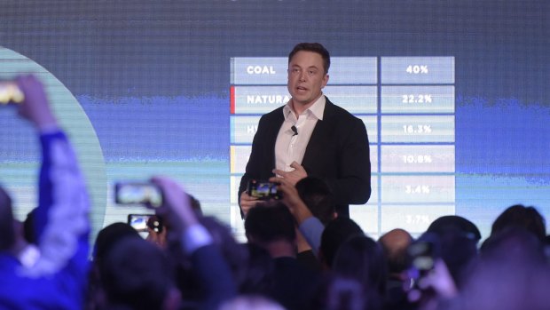 Tesla chief Elon Musk last month as he announced his contract to build the world's largest lithium-ion battery system in South Australia. His vision of a mass electric car future depends on availability of the metal.