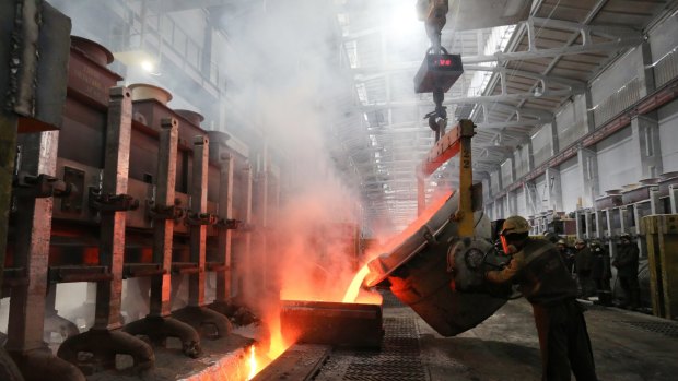 Russia's aluminium producer Rusal has been hit by US sanctions.
