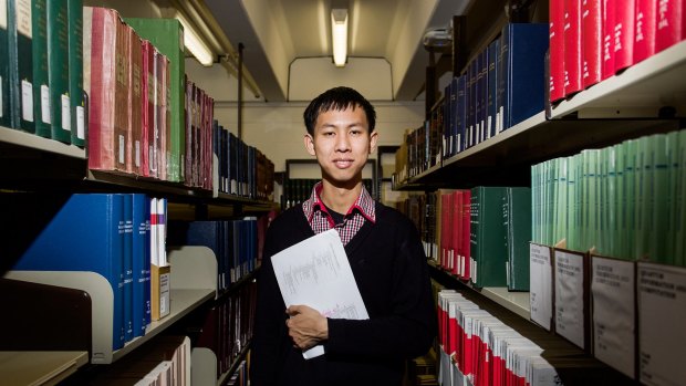 Alastair Weng is one of many students selling their lecture notes online.