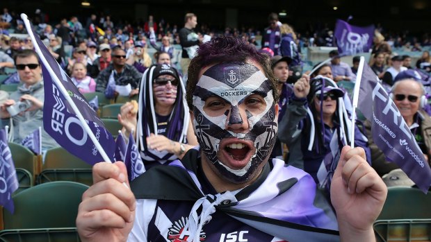 The purple passion is alive and Dockers members are urged to express interest for tickets into a possible grand final berth.