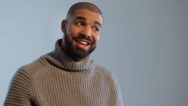 Drake in a T-Mobile Super Bowl ad.
