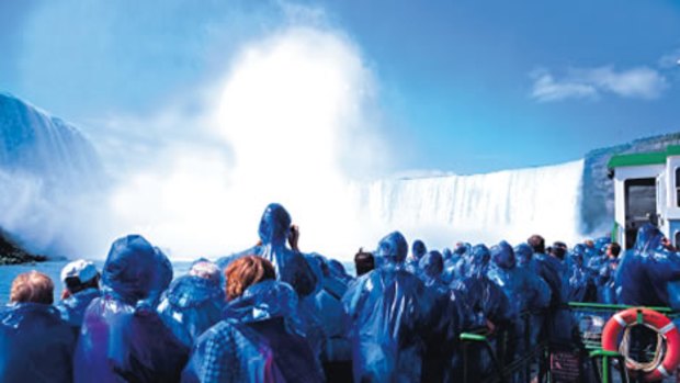 Touch base ... the view from the Maid Of The Mist. Photos: Photolibrary; Getty Images