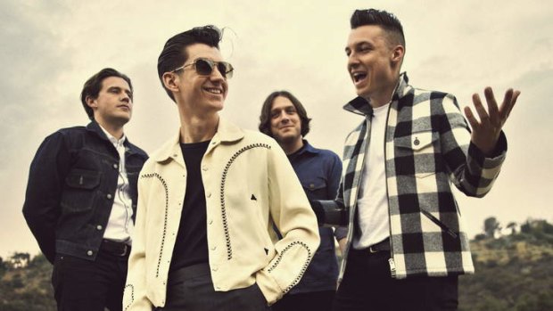 Monkey business ... the Arctic Monkeys fear they may have sold out.