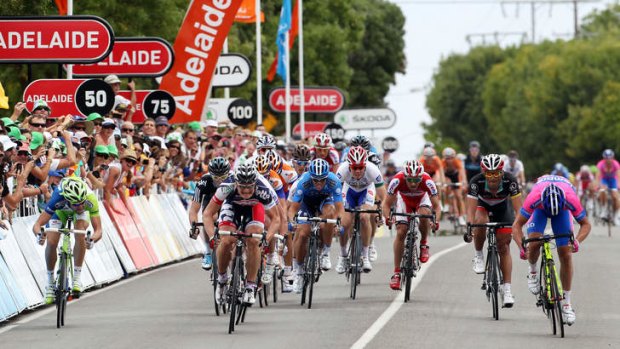 The Tour Down Under is increasing in popularity.