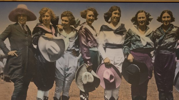 A salute: Inside the National Cowgirl Musuem and Hall of fame.