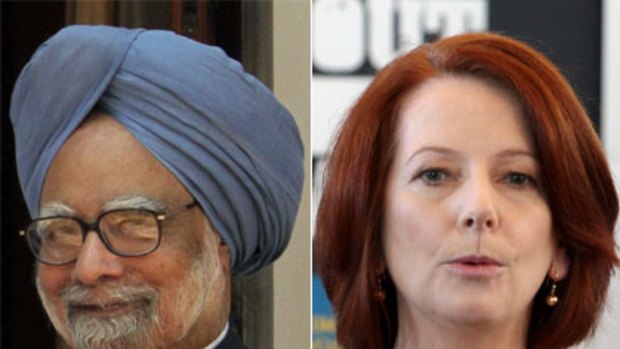 Bilateral ... Manmohan Singh accepted an invitation from Julia Gillard.