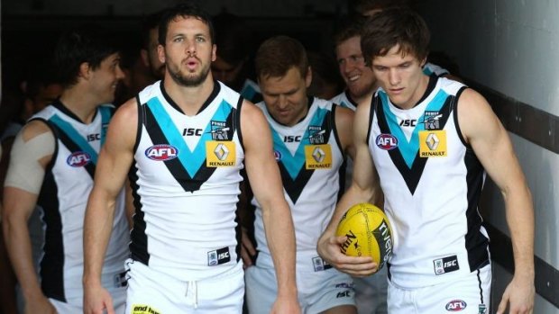 Port coach Ken Hinkley says his side is 'going to have a crack'.