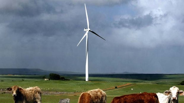 Blowing through ... wind farm lobbyists are fighting new guidelines.