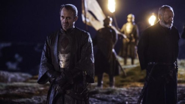 Stannis Baratheon and Davos Seaworth came to the rescue.