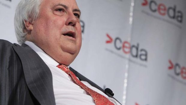 Clive Palmer is facing a threat of court action.