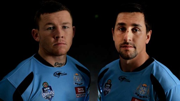 Better halves &#8230; Todd Carney and Mitchell Pearce.