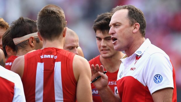 Swans head coach John Longmire says his side is failing in many areas.