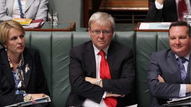 "I don't know what I would do. He's impossible to work with" ... one cabinet minister, on Kevin Rudd's return as Labor leader.