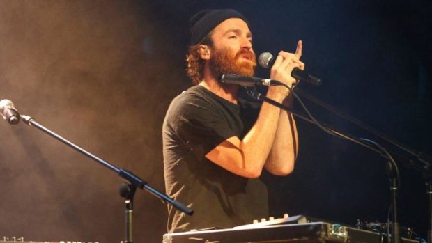 Chet Faker performing live in concert at Civic Theatre, Newcastle, last year.