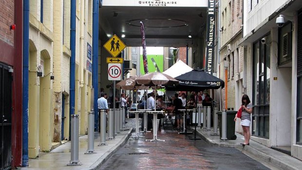 Burnett Lane in the CBD will be among locations hosting Brisbane's Ideas Fiesta.