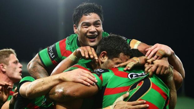 Energiser Bunnies: The Rabbitohs are on track to win their first premiership since 1971.
