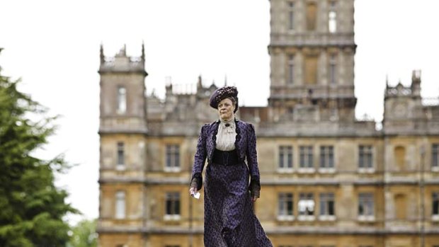 Highclere Castle in Berkshire is used for the exterior shots of Downton Abbey.