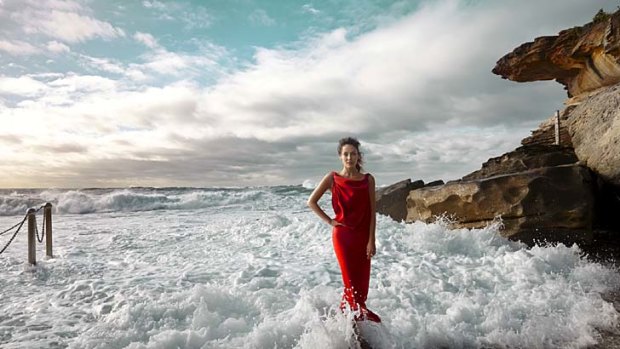 Surf's up: Natalie Imbruglia for <em>In Style</em> magazine.
