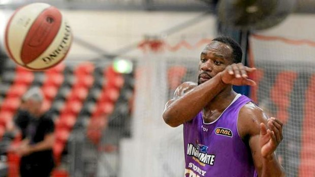 The ball's in his court: Sydney Kings recruit Sam Young.