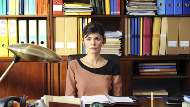 "She's somewhat reticent - she holds a lot in" ... Audrey Tautou on her character, Nathalie.