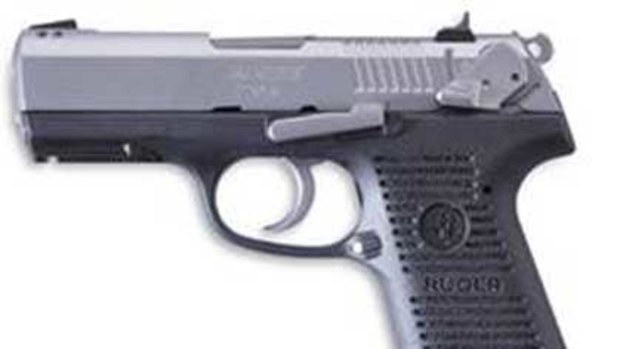 An example of a Sturm Ruger handgun which was among firearms stolen from the Belmont shooting range.