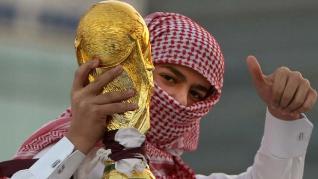 It's all theirs ... Qatar will host the 2022 World Cup.