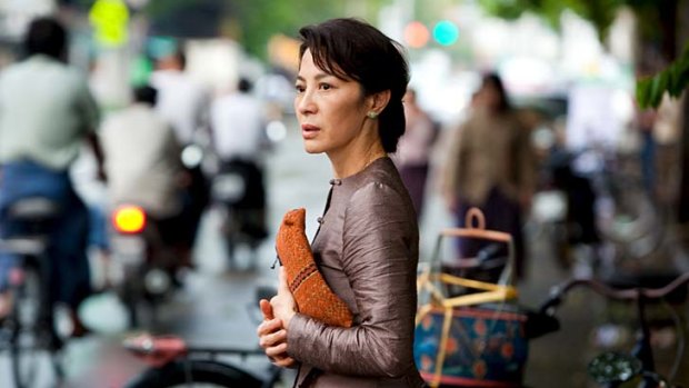 Deported for playing <em>Aung San Suu Kyi</em> in The Lady: Michelle Yeoh.