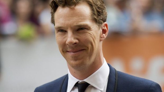 Reportedly engaged: Benedict Cumberbatch.