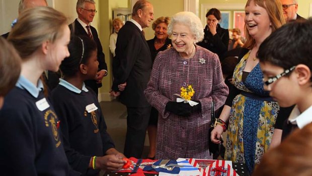 Revered ... the Queen is now reaping the benefits of longevity.