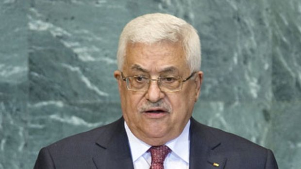 Mahmoud Abbas ... threat to withdraw from talks.