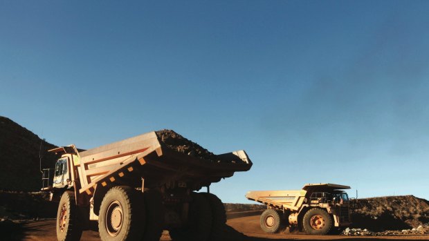The price for iron ore has risen more than 16 per cent in the past month.