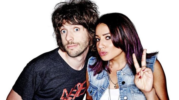 Catch up ... Dan and Maz are the new hope for 2Day FM in the breakfast slot.