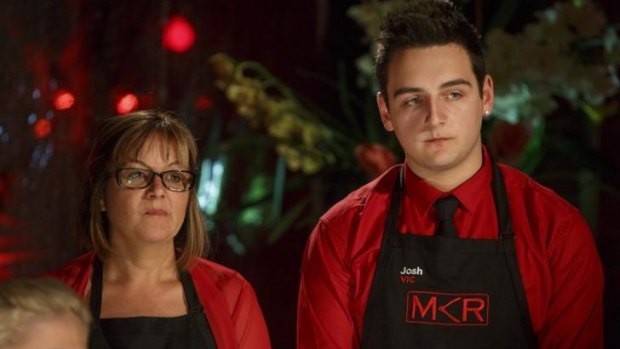 The first mum and son duo on MKR are tight. 