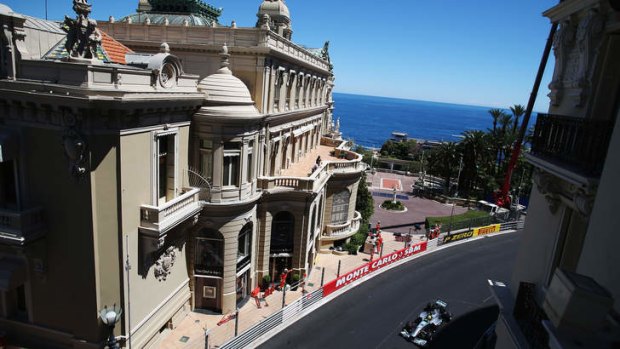 Picturesque: the Circuit de Monaco.