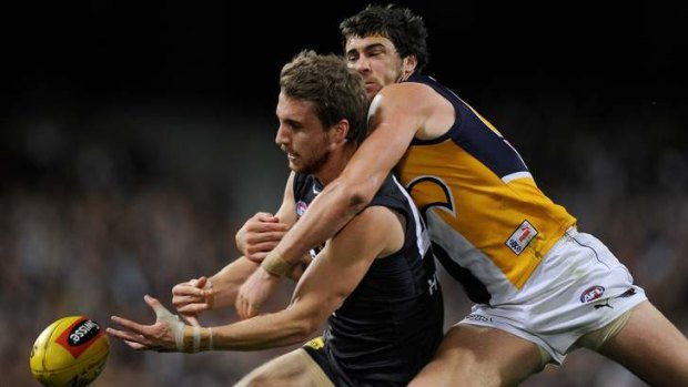 Big inclusion: Josh Kennedy is back for the Eagles.