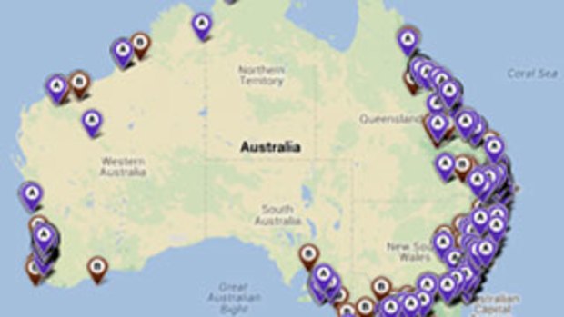 Updated NBN rollout map.