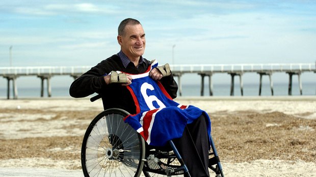 Neil Sachse and his No.6 guernsey.