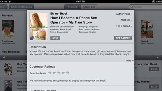 How I Became a Phone Sex Operator ... available now on the iBookstore.