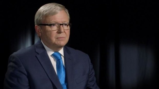 Kevin Rudd's last major television appearance was for the ABC's <i>The Killing Season</i>.