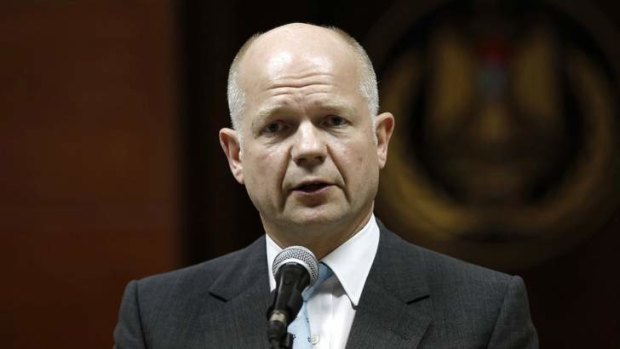 British Foreign Secretary William Hague: opposed to paying compensation for slavery.