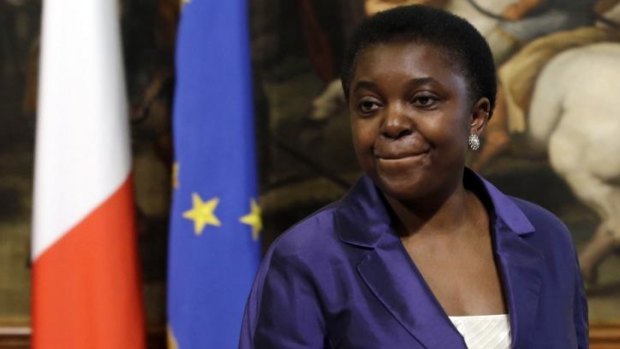 Italian Integration Minister Cecile Kyenge.