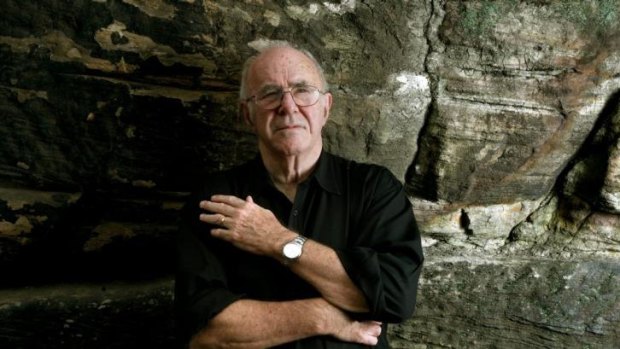 Lungs of dust: Australian-born writer Clive James.