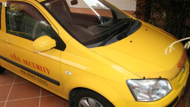 A Hyundai Getz of a similar colour and carrying similar markings to the Hyndai Elantra driven by the deceased man.