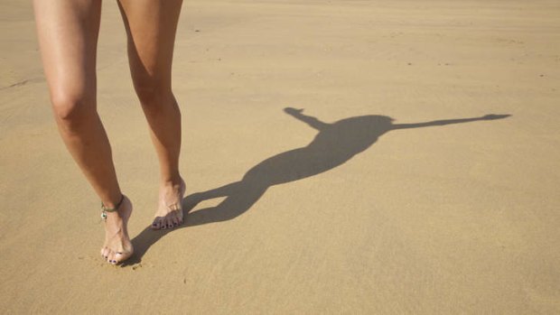 Sally was told not to walk barefoot or it would harm her chances of becoming pregnant.