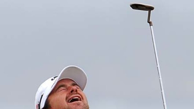 Northern Ireland's Graeme McDowell celebrates after his final putt to win the US Open.